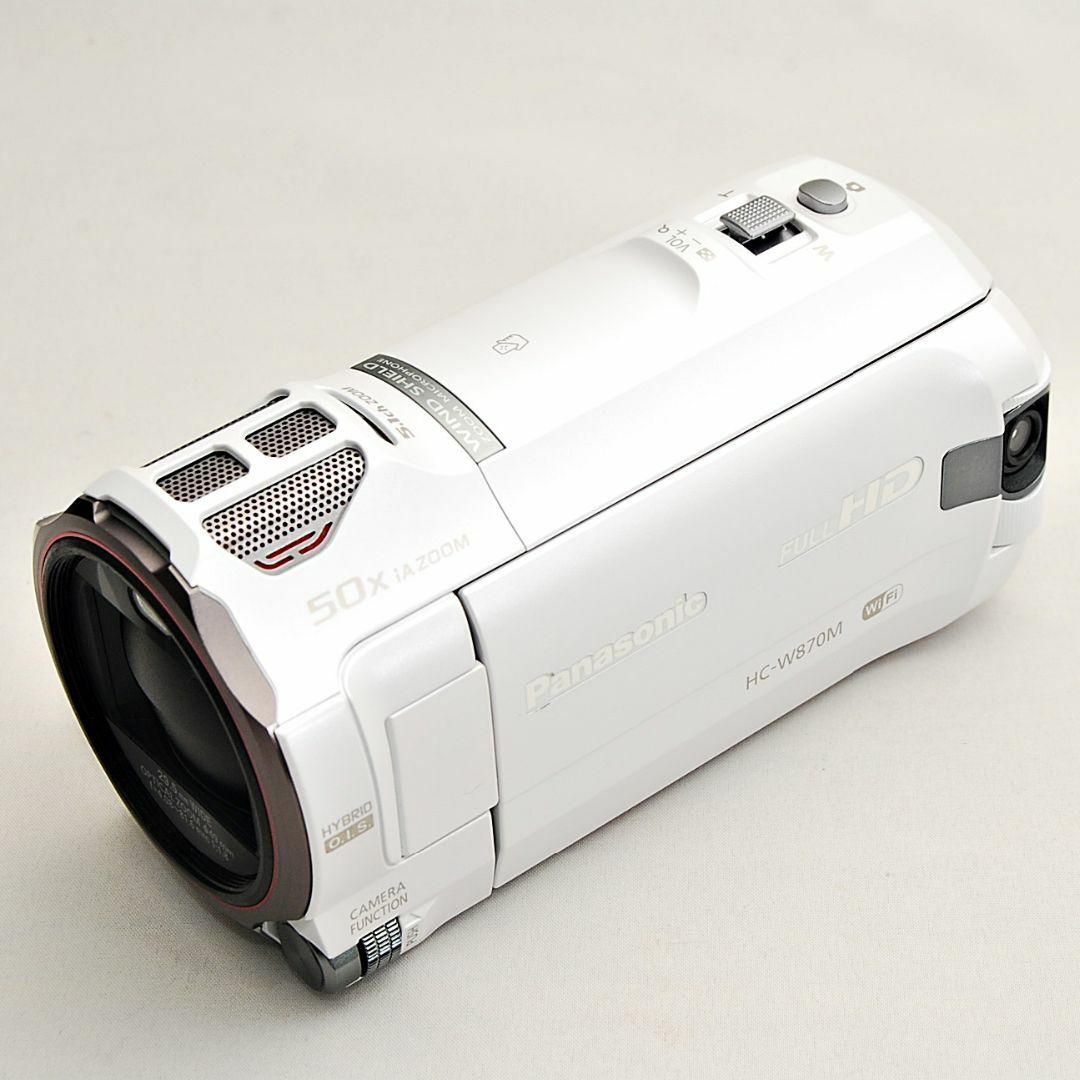パナソニック Panasonic HC-W870M ホワイト iAズーム50倍 Wi-Fi搭載