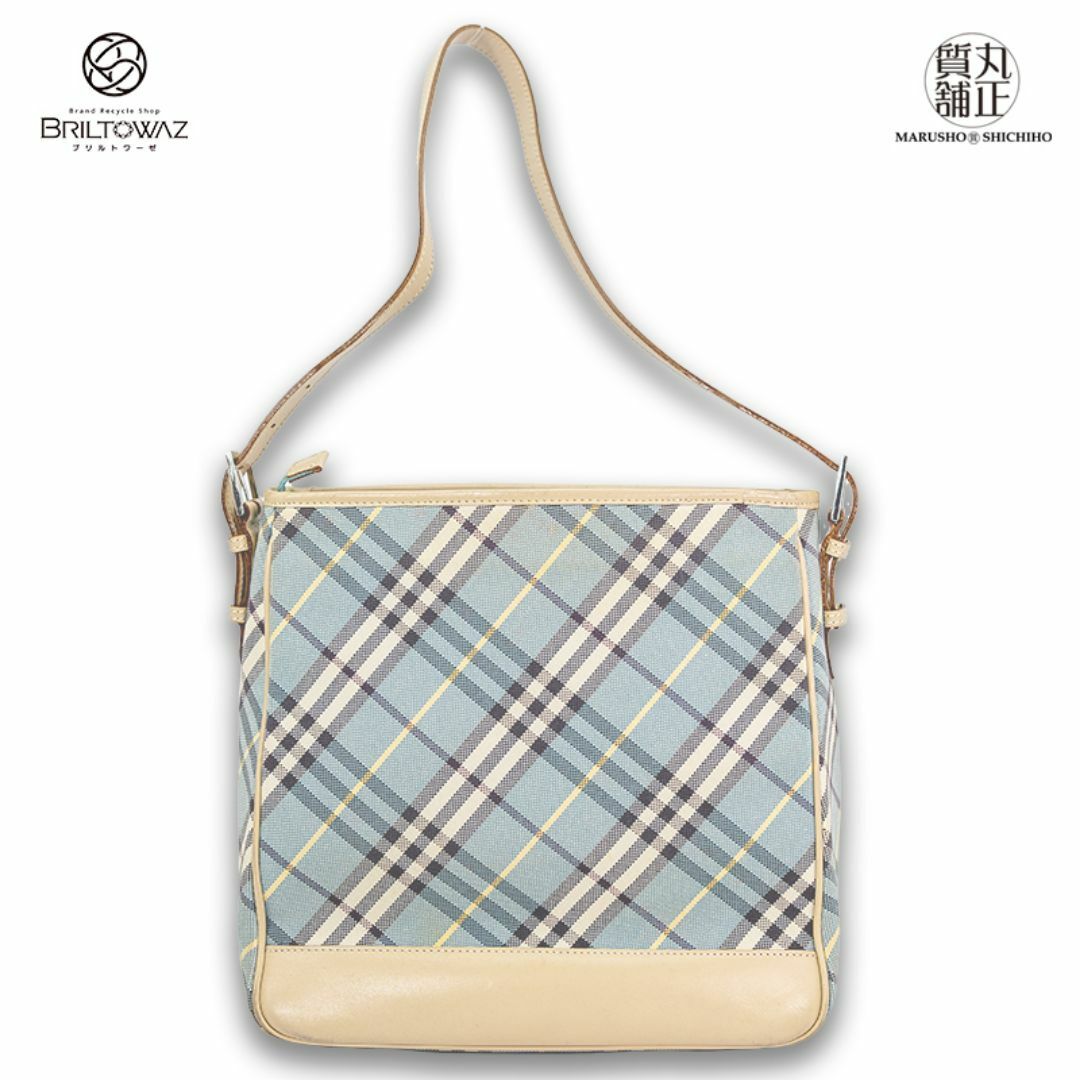 BURBERRY BLACK LABEL ノバチェック ウエストポーチ 廃盤品 希少 美品