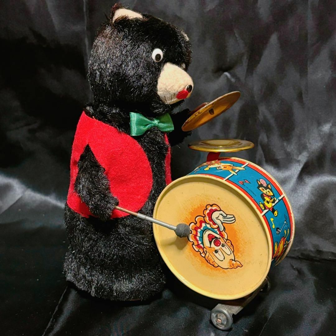 アルプス - 【激レア】ブリキのおもちゃ/熊のドラマー/ALPS Japan