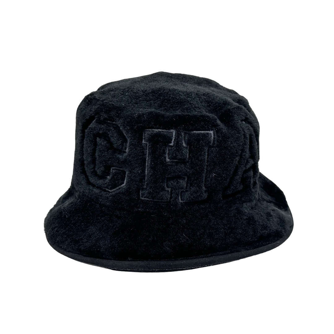 CHANEL バケットハット 黒 フリースMoco CHANEL バケットハット 黒