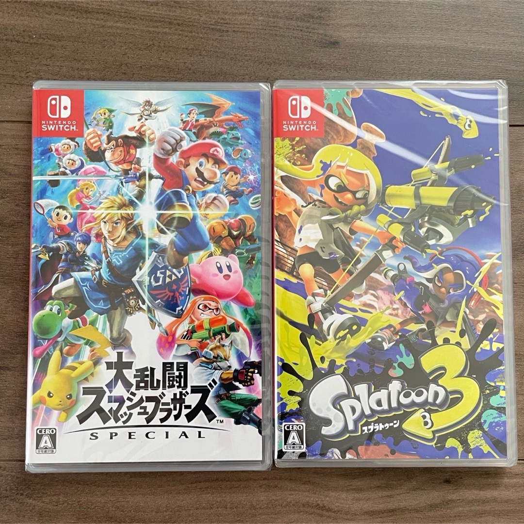 スプラトゥーン3とスマブラのセット 大乱闘スマッシュブラザーズ