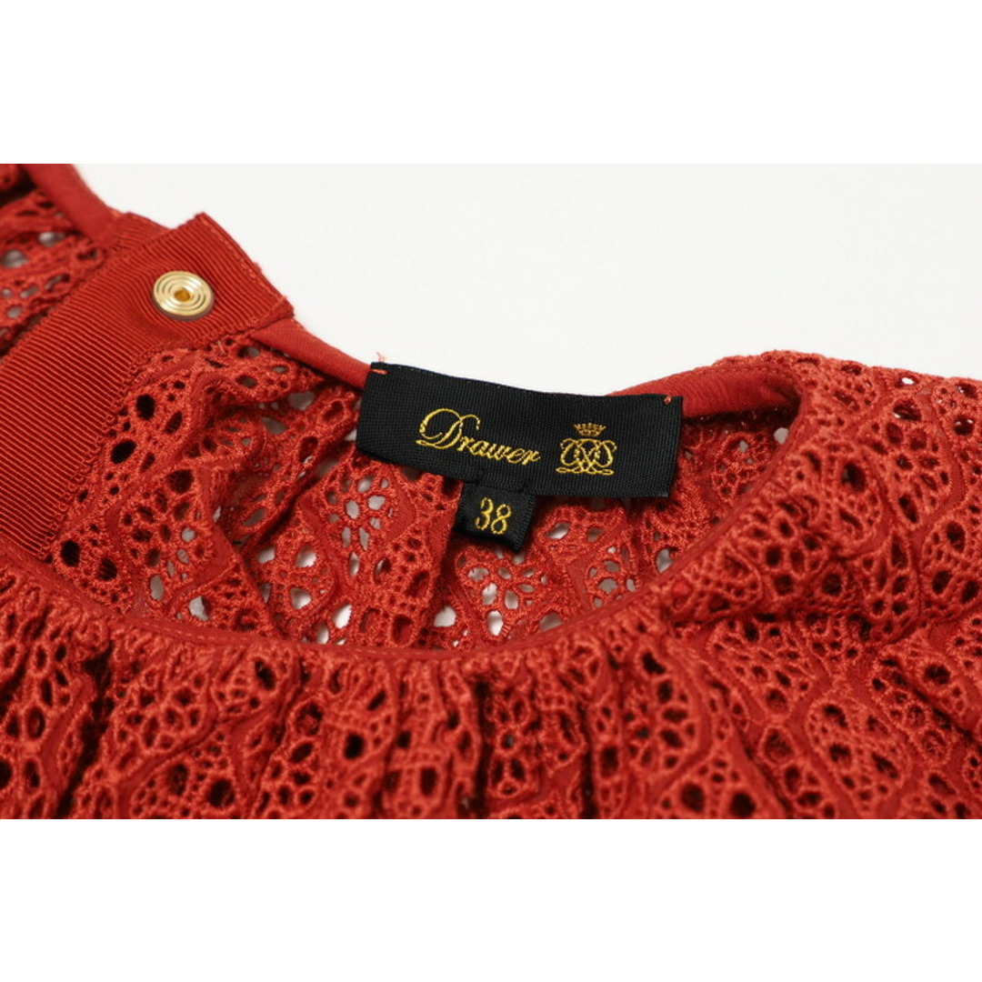 Drawer - Drawer ドゥロワー ブラウス サイズ38 ブランド古着【中古