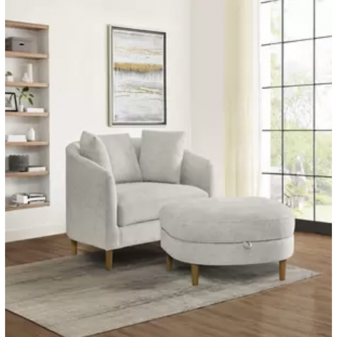 Thomasville 1人掛けソファーシャビーシックアメリカンクラシック