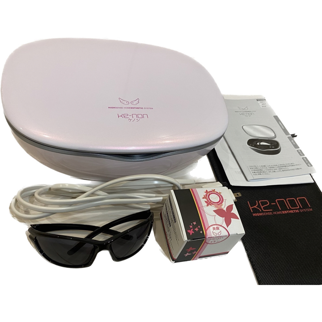 ケノン 脱毛器 KE-NON 脱毛 カートリッジ合計3つ カートリッジ3個つき