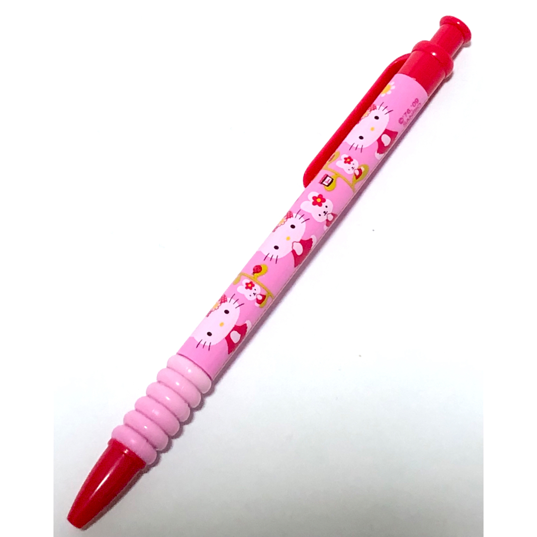 希少レア ハローキティ リボン ボールペン 2009 平成レトロ サンリオ