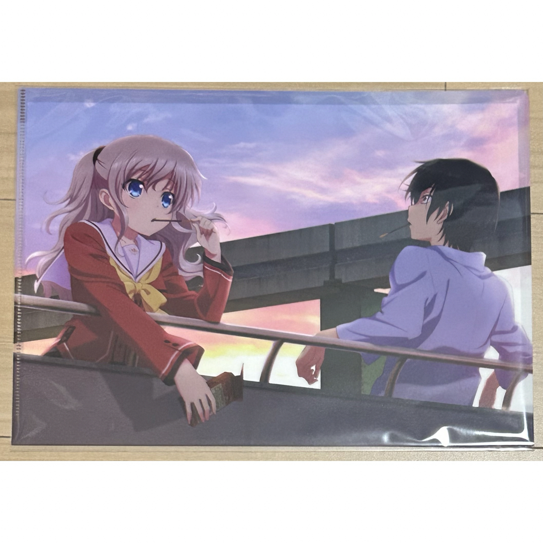 Charlotte シャーロット BD ゲーマーズ 特典 クリアファイル コンプの