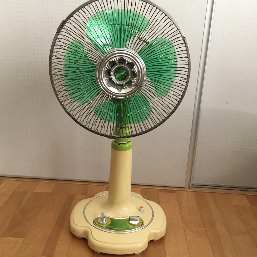 TOSHIBA 東芝芝浦 扇風機 レトロライトグリーン TOSHIBA 東芝芝浦