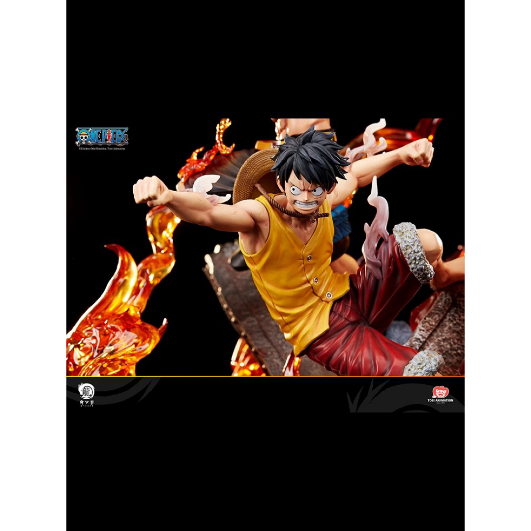 ONEPIECE ルフィ＆エース 頂上戦争フィギュア ガレージキット