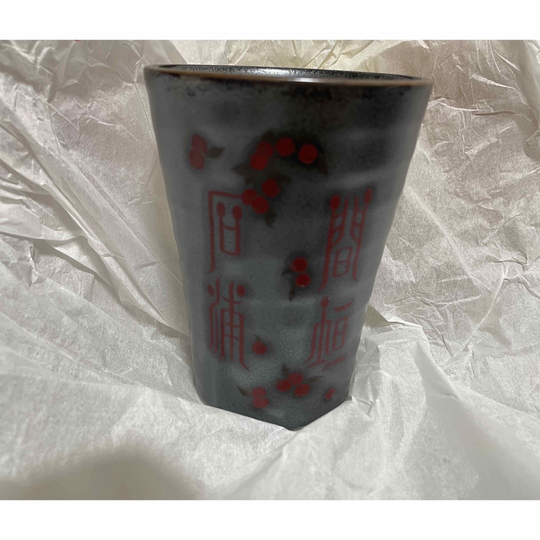 石浦引退間垣襲名披露記念品コップペア