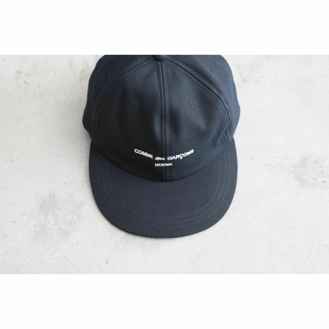 COMME des GARCONS HOMME - COMME des GARCONS HOMME LOGO CAP 紺