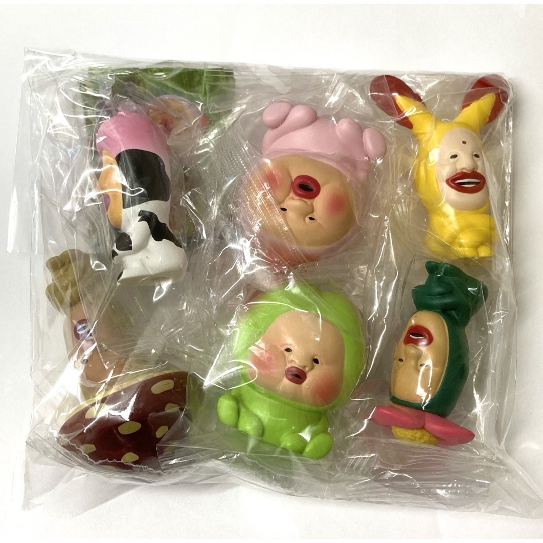 こびとづかんソフビフィギュア 全6種 コンプリート こびとづかん