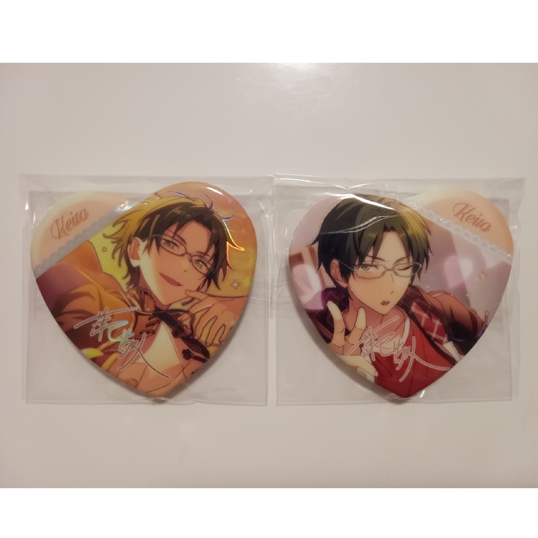 あんスタ 蓮巳敬人 中国 ハート缶バッジ 102点 あんスタ 蓮巳敬人 中国