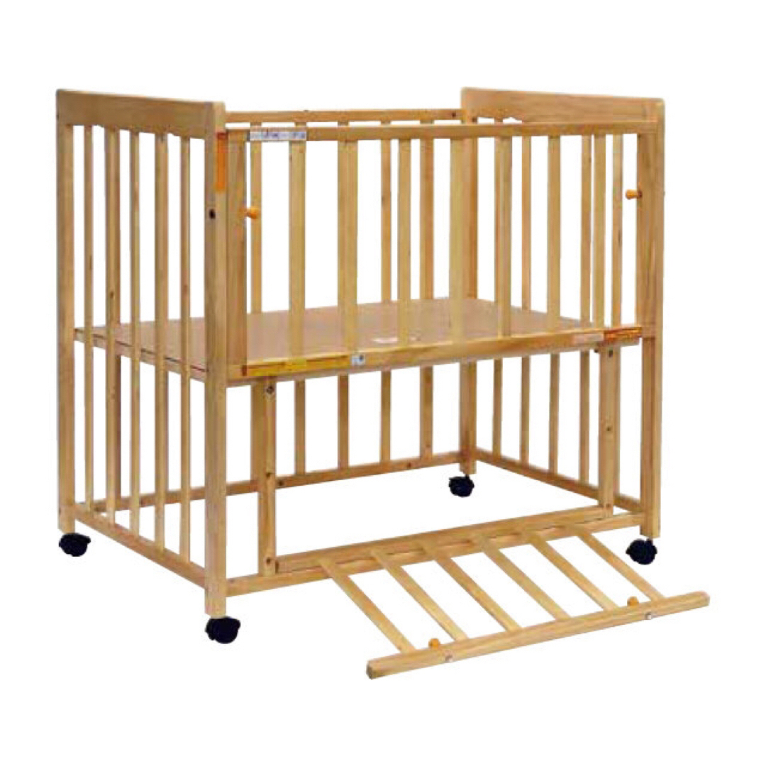 西松屋 - 直接引渡しor着払い配送限定！ミニベビーベッド5点セットの