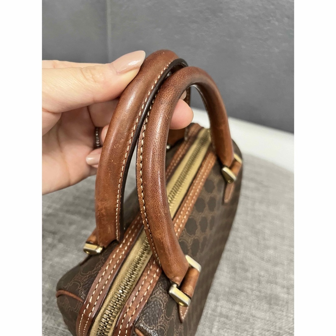 CELINE - CELINE セリーヌ バッグ ミニ トリオンフ マカダム スモール