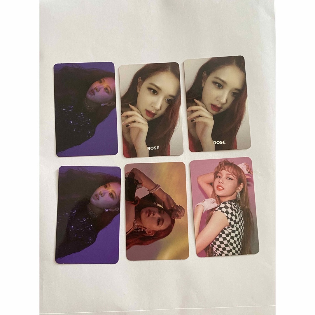 BLACKPINK - BLACKPINK トレカ リサ ロゼの通販 by moririum's shop