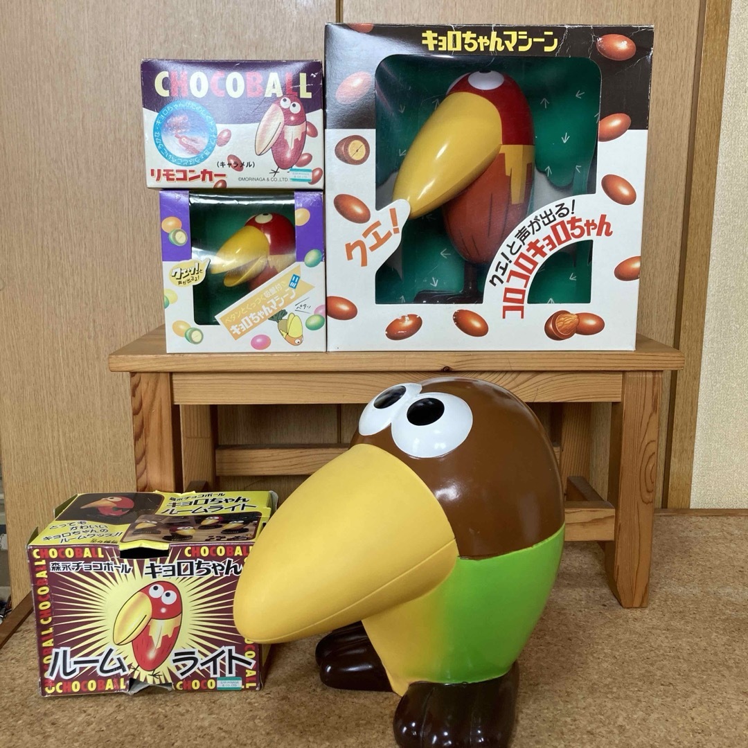 森永製菓 - 森永製菓 レトロキョロちゃんグッズ5点セット 昭和レトロの