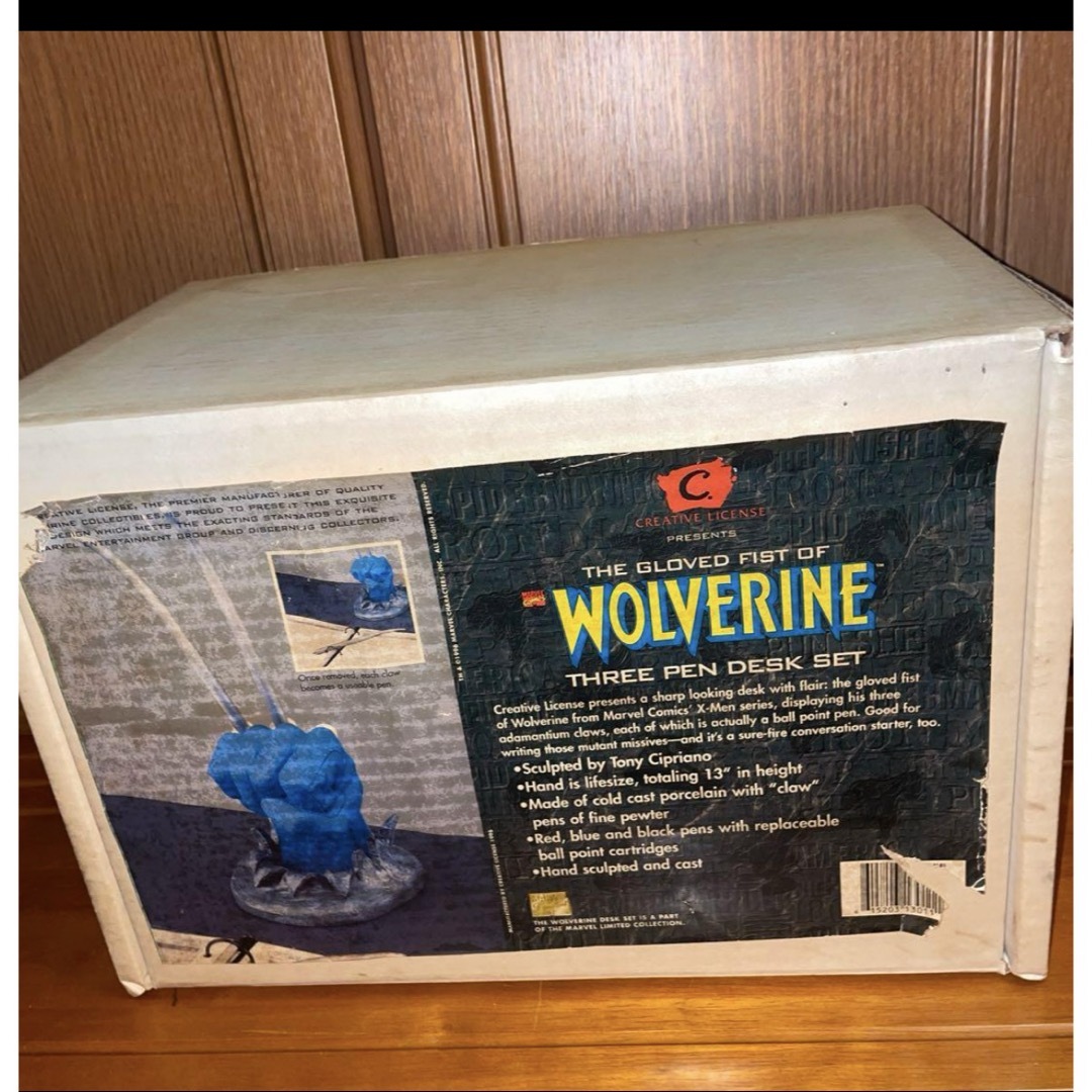 当時物 ウルヴァリン アダマンチウム 爪 等身サイズ スタチュー