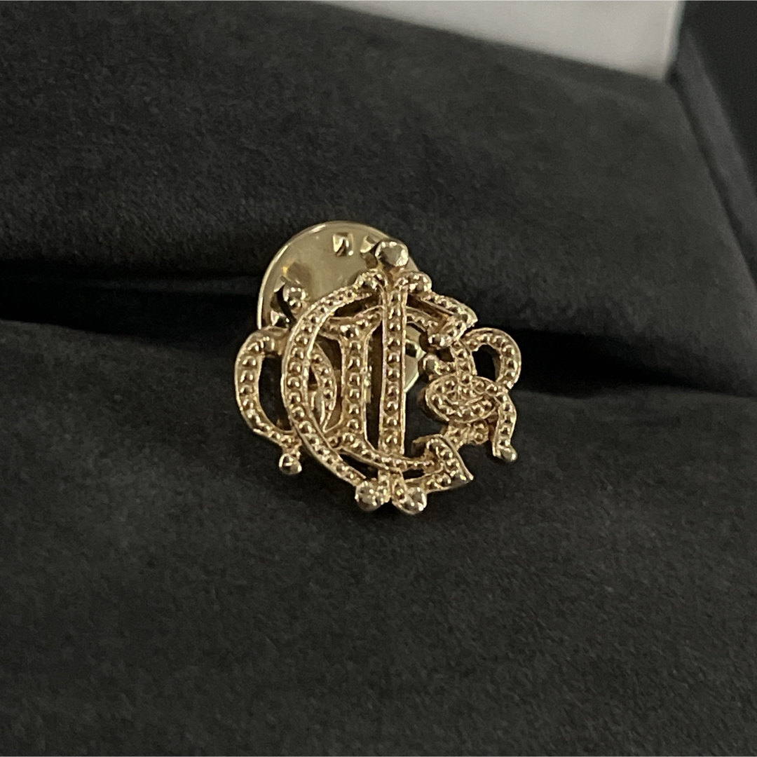 Christian Dior - クリスチャンディオール ピンブローチ エンブレム