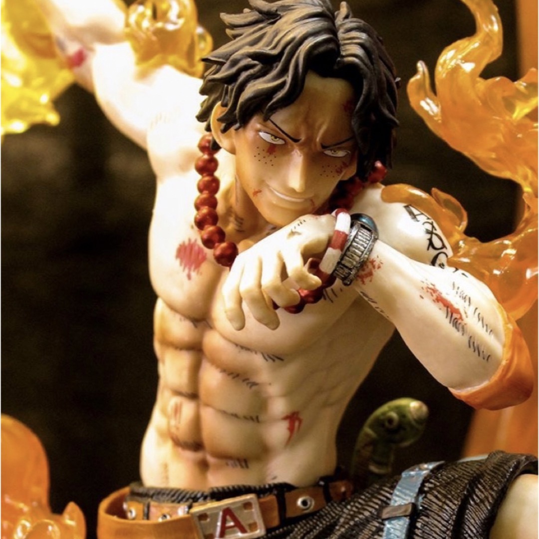 ワンピース エース フィギュア PVC製品 ガレージキットの通販 by 直接