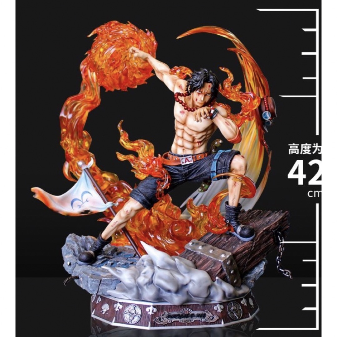 ワンピース エース フィギュア PVC製品 ガレージキットの通販 by 直接