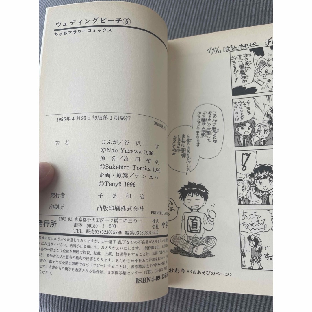 小学館 - ウェディングピーチ ちゃおフラワーコミックス 初版全6巻