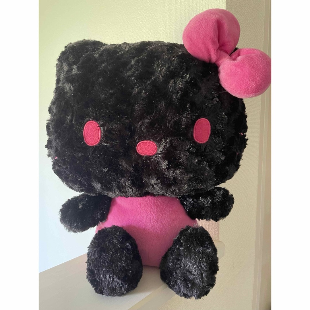 ハローキティ - 黒ピンクキティちゃん ぬいぐるみ レアの通販 by Y's