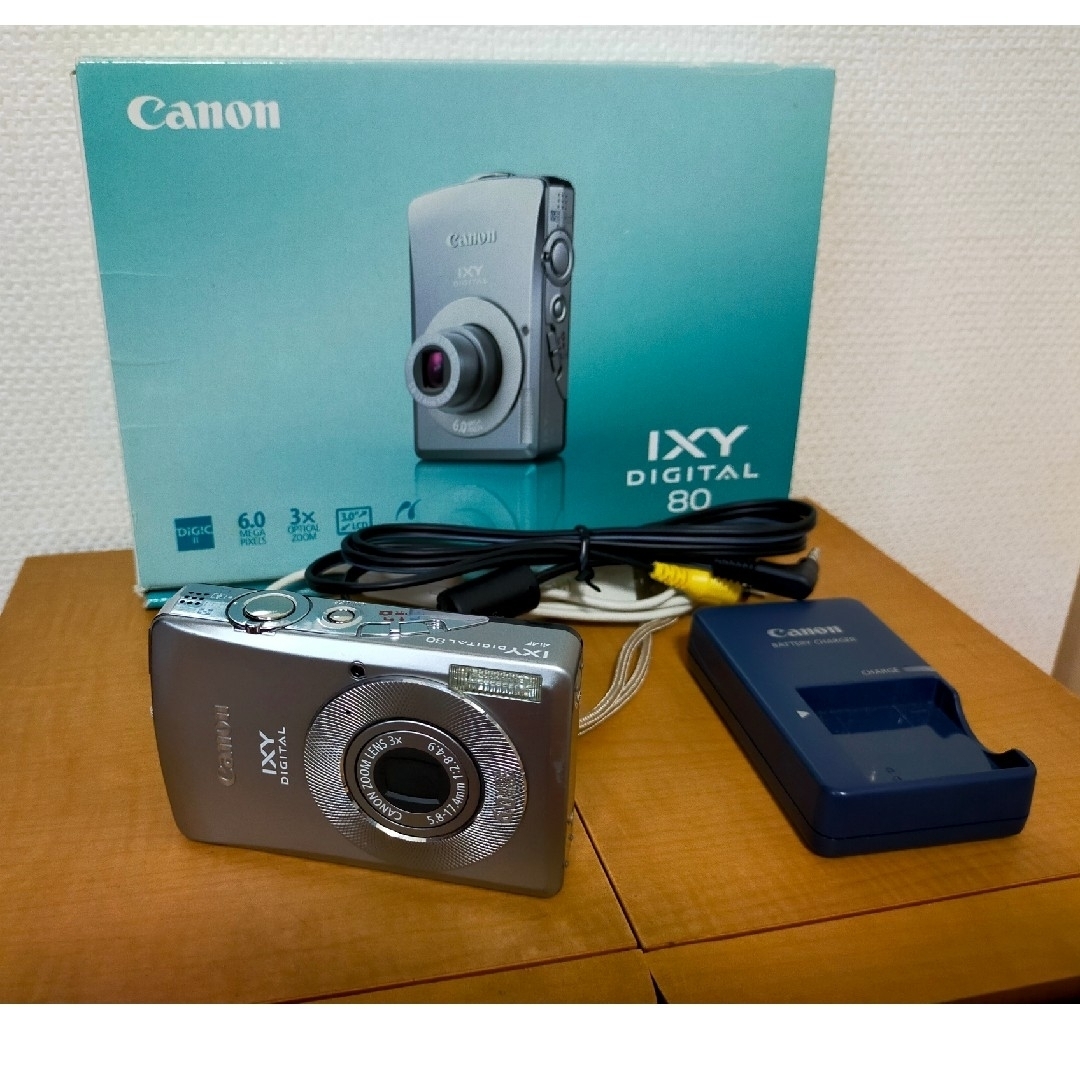 Canon - Canon コンパクトデジカメ IXY DIGITAL 80 SDカード付の通販