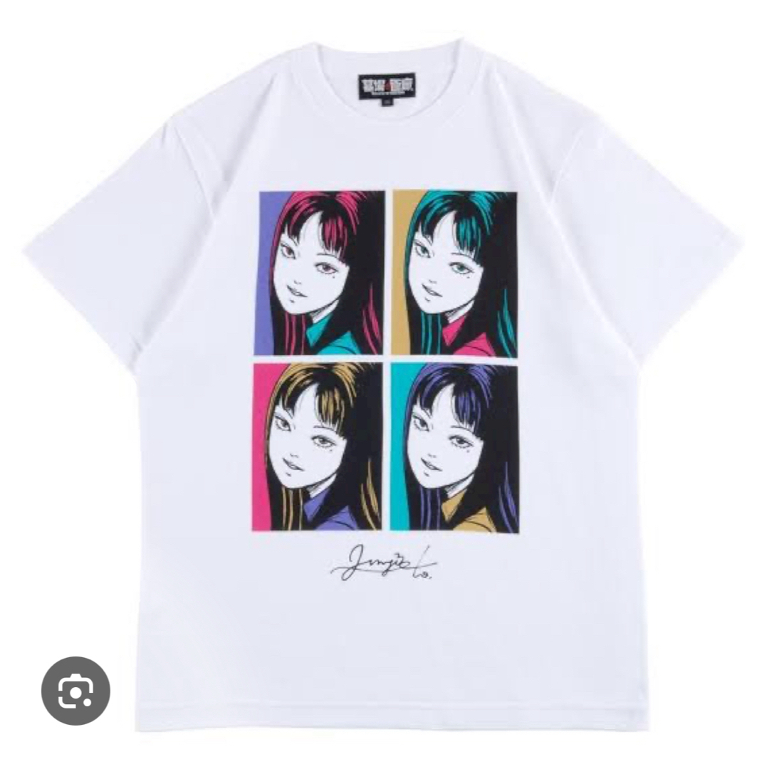 伊藤潤二 Tシャツ 富江 ポップアート 墓場の画廊 ホワイトの通販 by