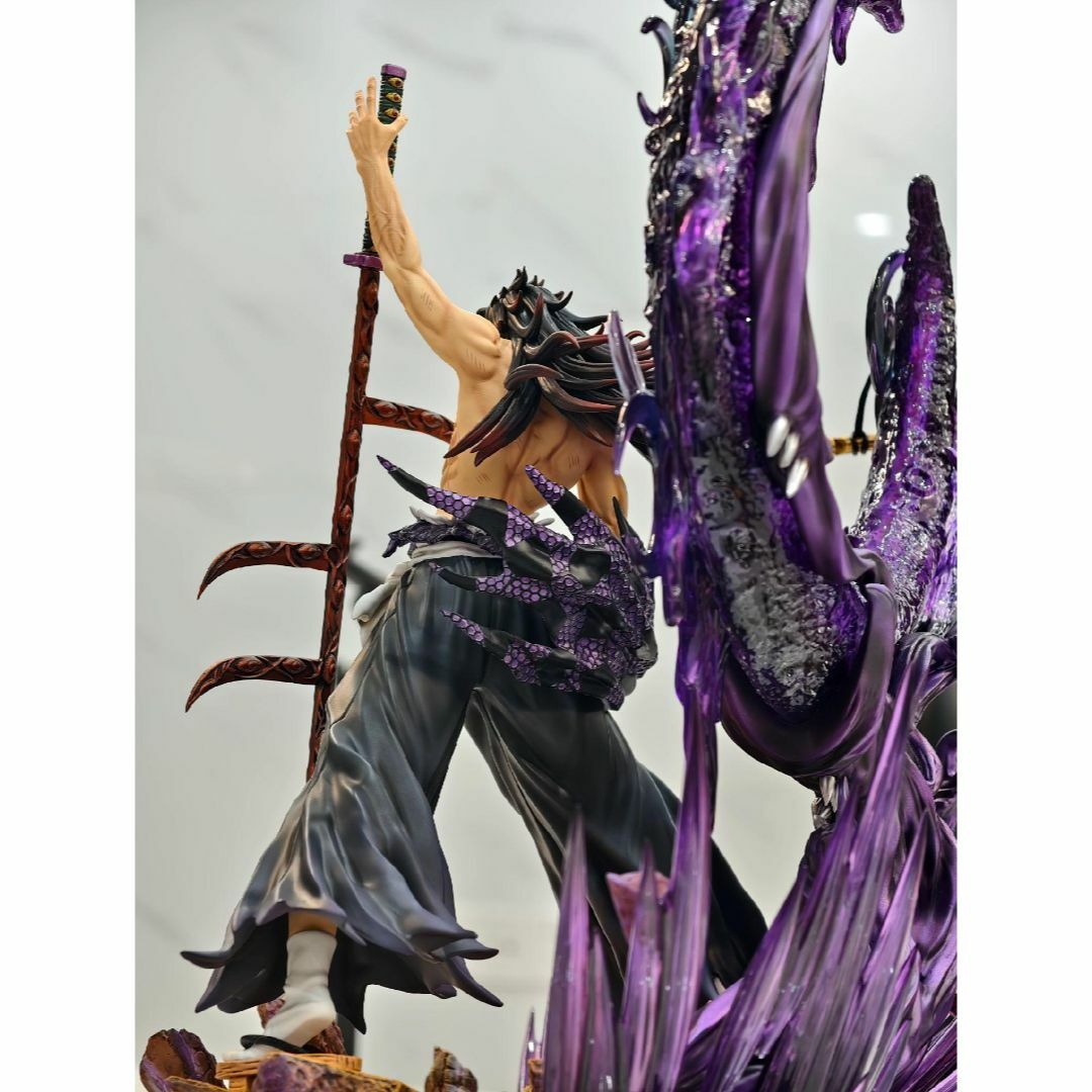 鬼滅の刃 上弦の壱 黒死牟 ガレージキット フィギュア 1スケールの