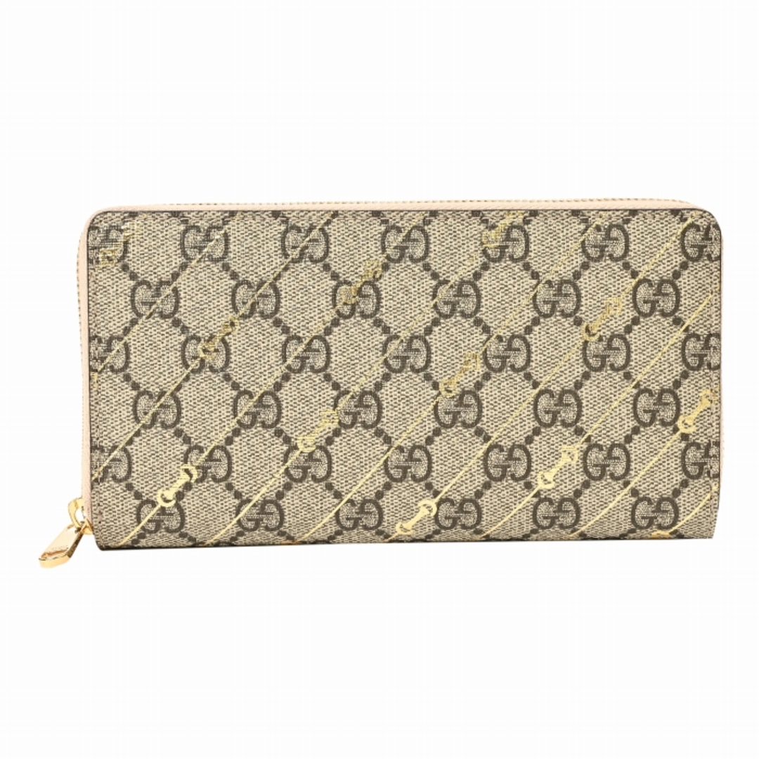 GUCCI - グッチ GUCCI 長財布 ラウンドジップ ホースビットプリント