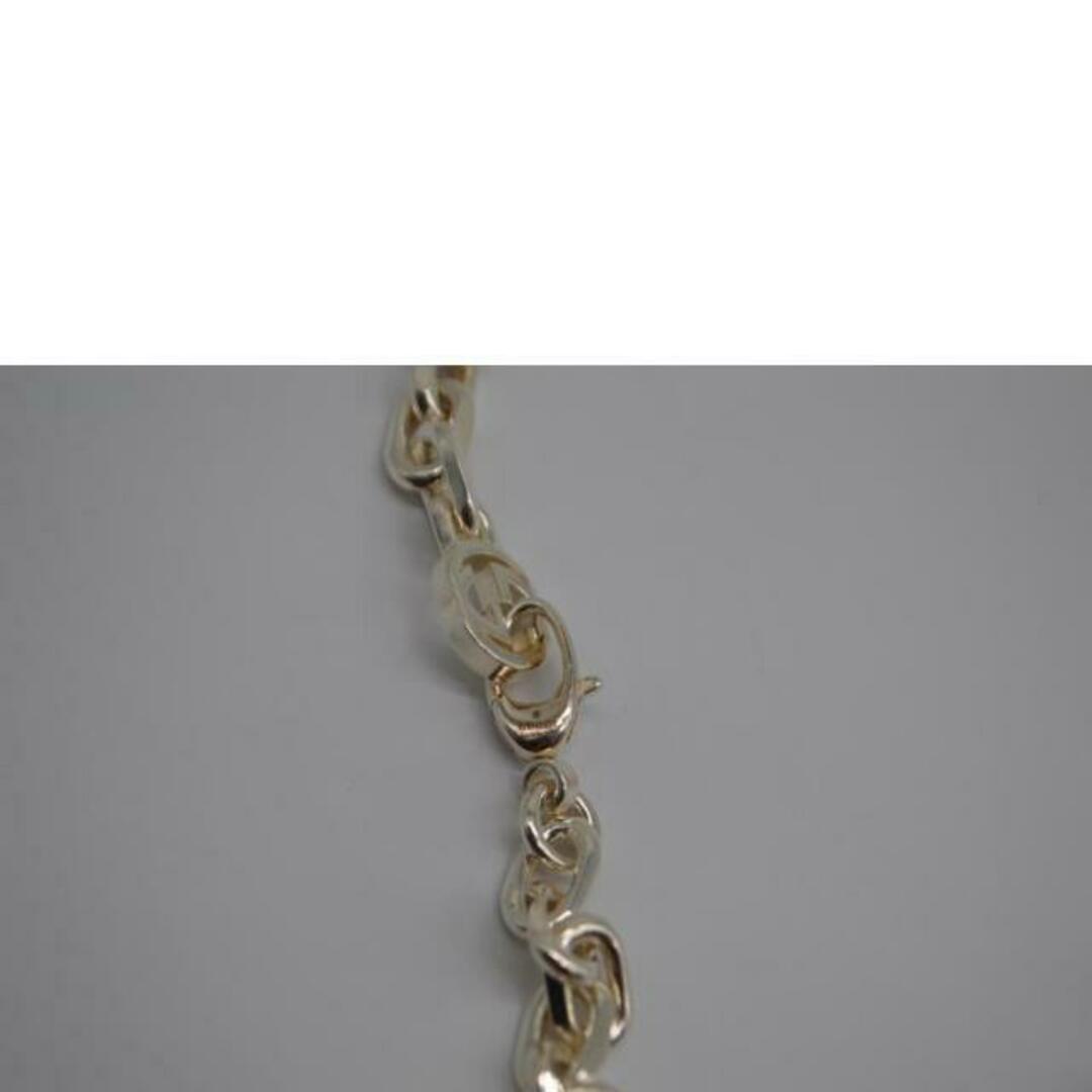 GUCCI - GUCCI グッチ/インターロッキングGチェーンネックレスシルバー