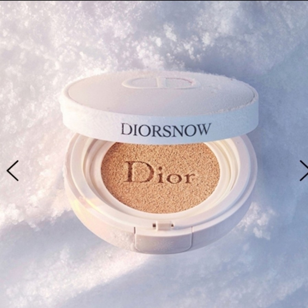 Dior - 新品 ディオールスノーUVシールドクッション リフィル付き C03