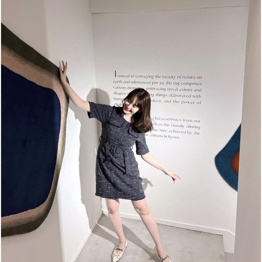 Her lip to - 専用Sサイズ herlipto classic tweed mini dressの通販