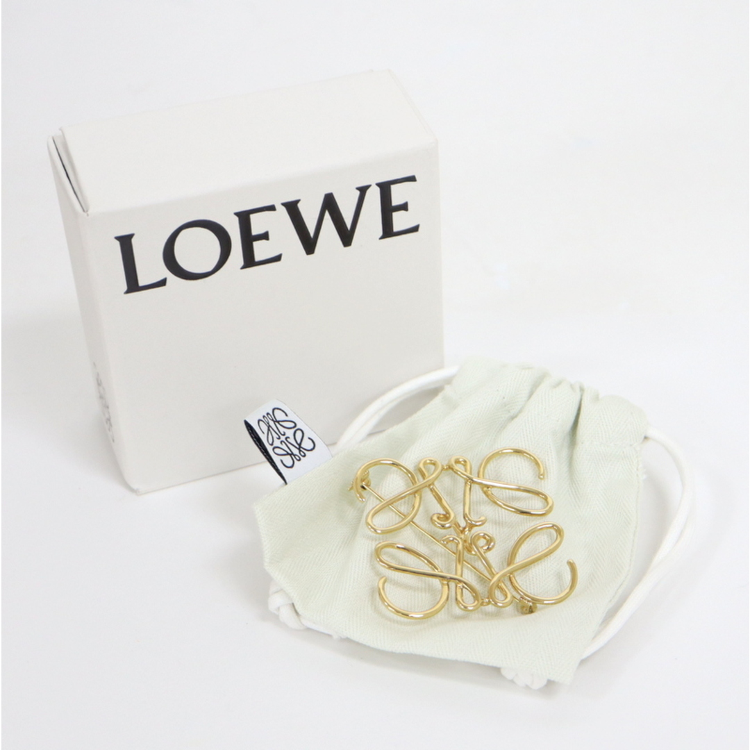LOEWE - 【LOEWE】ロエベ アナグラム・ブローチ イエローゴールド GP