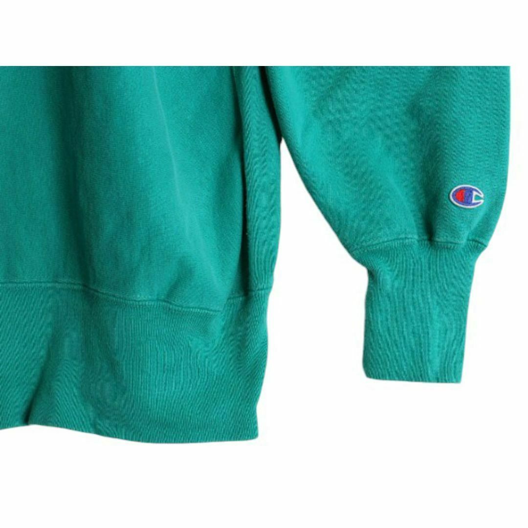 P*5様 90s championリバースウィーブスウェット緑/古着vintag 中古