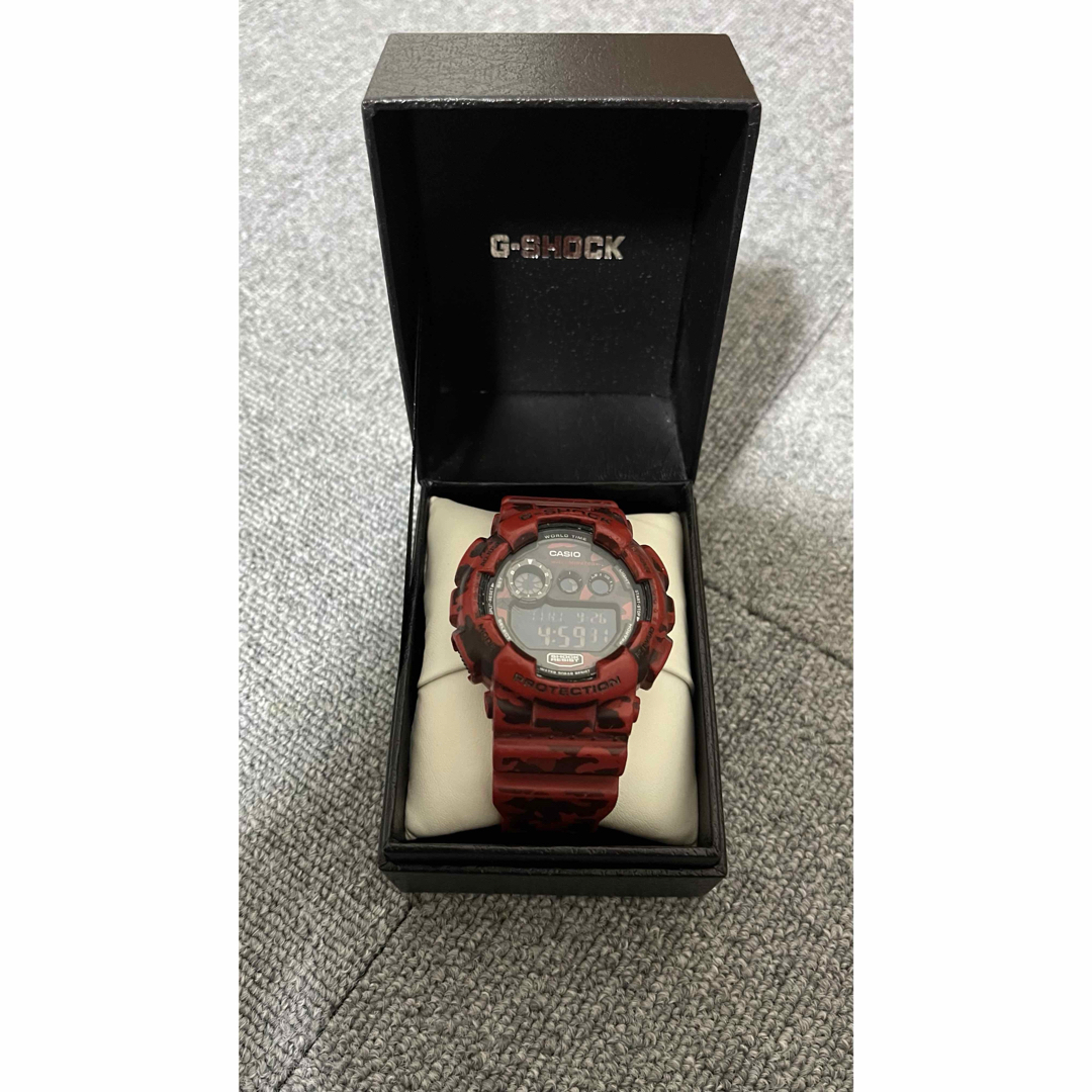 CASIO - カシオ 時計 G-SHOCK レッド 迷彩 GD-120CM 3427の通販 by ART