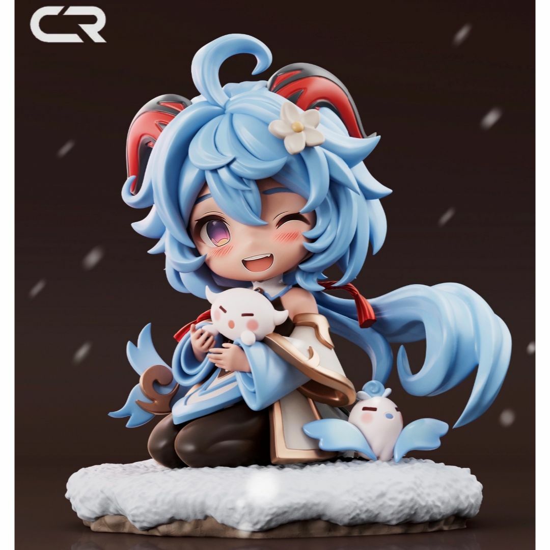 原神 甘雨 ガレージキット 塗装済み完成品 フィギュア スタチューの