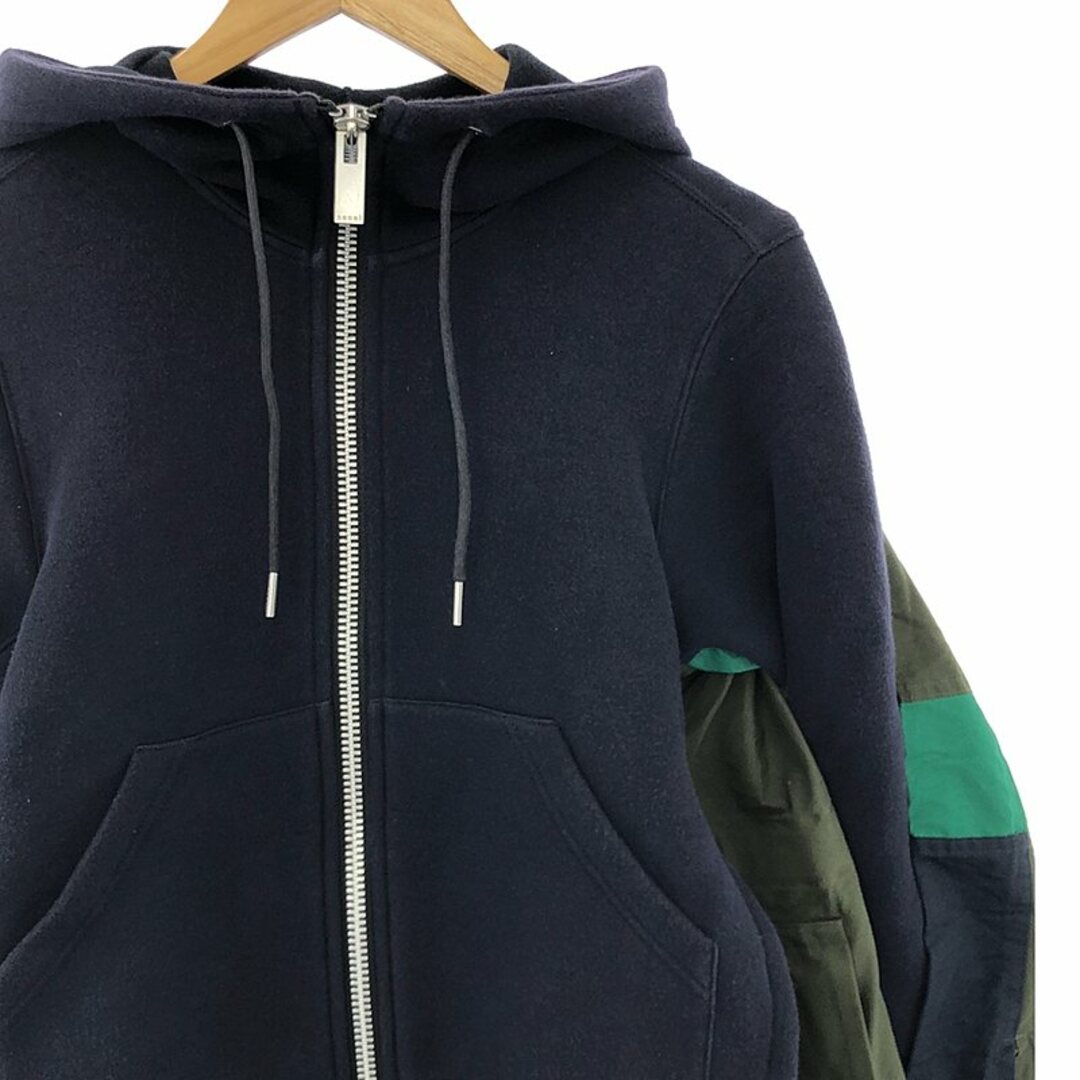 sacai - sacai / サカイ | Sponge Sweat Ma-1 Hoodie フーデッドパーカ