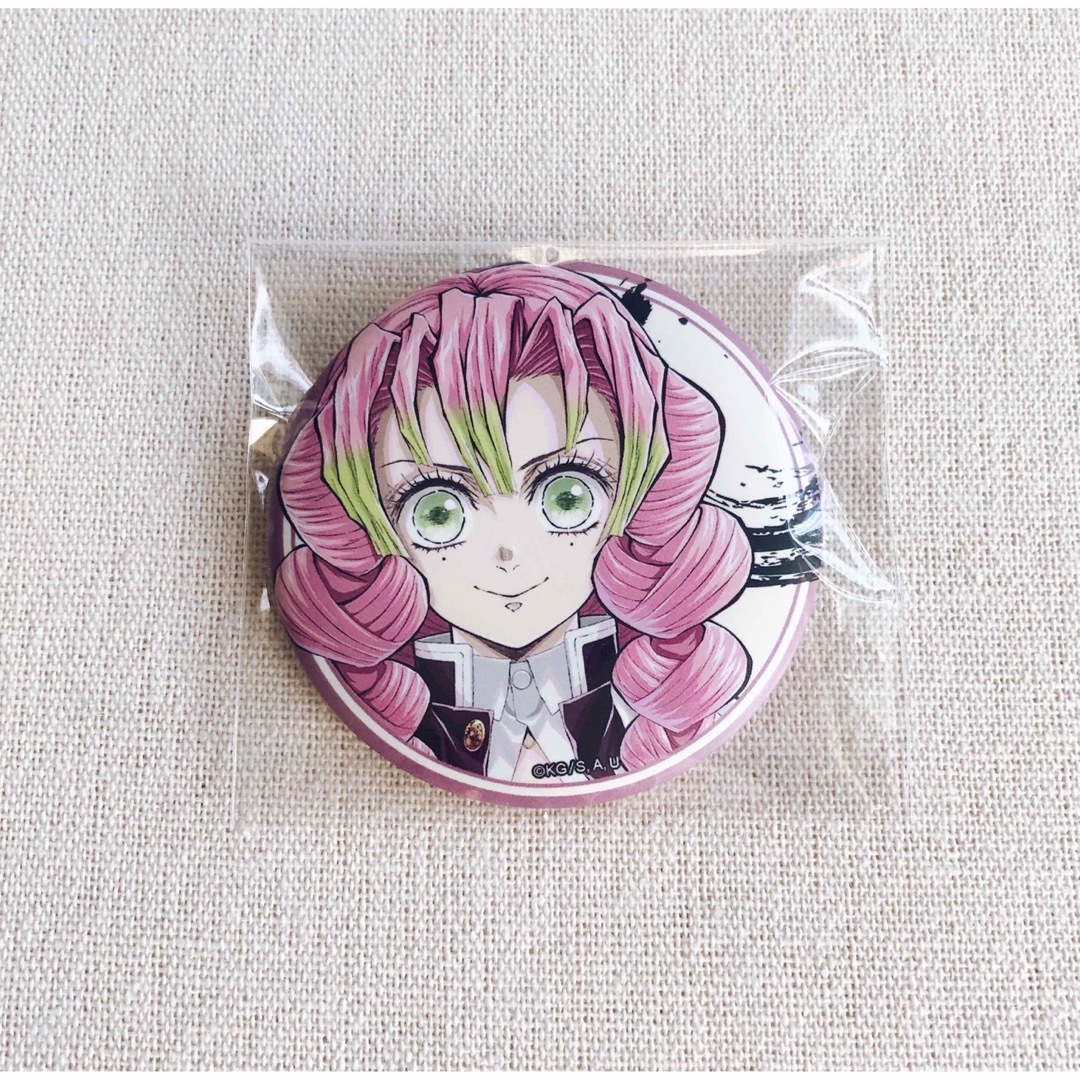 鬼滅の刃 柱展 柱百景「甘露寺蜜璃」エモーショナル缶バッジ 6点 鬼滅