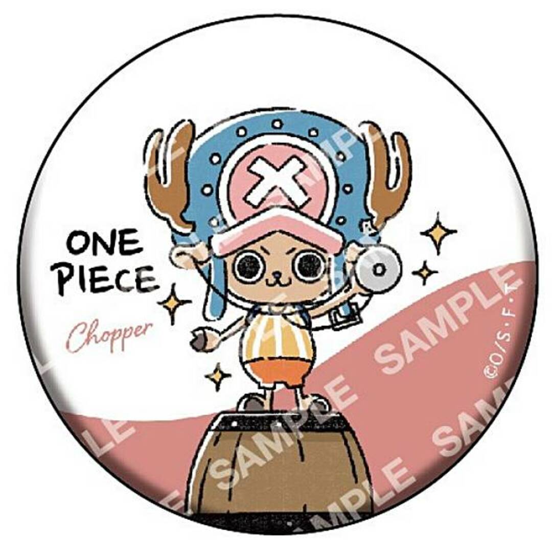 チョッパー(フルカラー)】ワンピース ONE PIECE 缶バッジコレクション