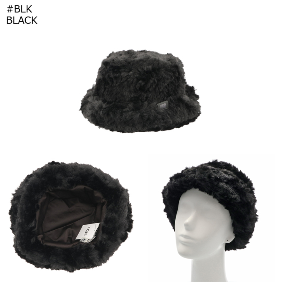 UGG - アグ UGG バケットハット W FAUX FUR BUCKET HAT フェイクファー