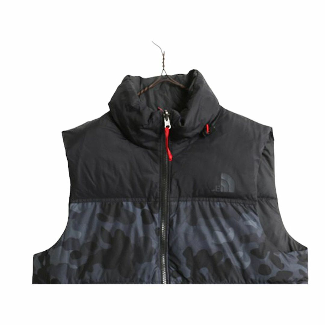 THE NORTH FACE - ノースフェイス 迷彩 ヌプシ ダウン ベスト メンズ S