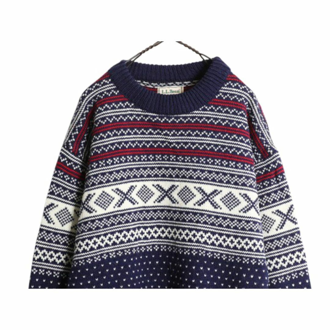 L.L.Bean - 80s ノルウェー製 エルエルビーン ノルディック ウール