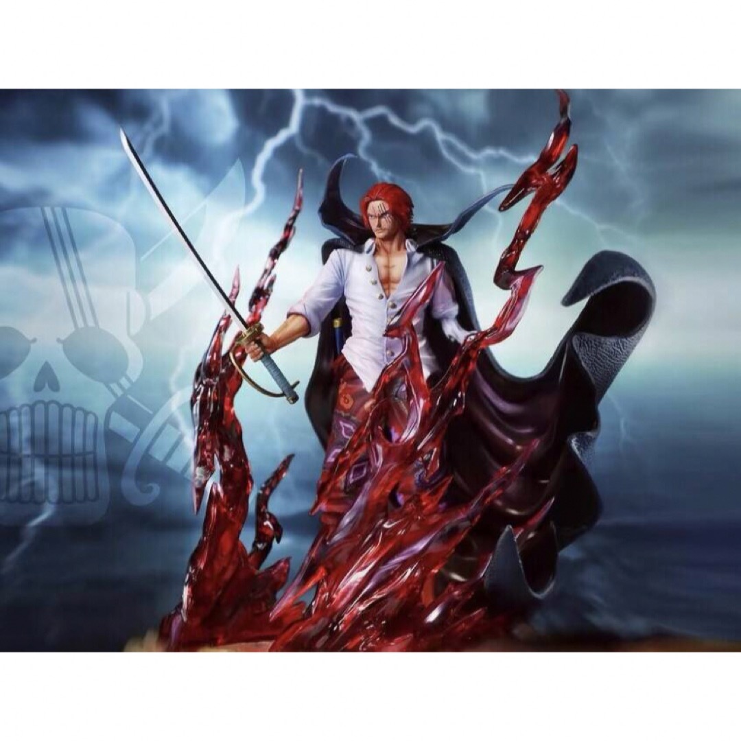 ワンピース シャンクス 赤髪 POP フィギュア ガレージキットの通販 by