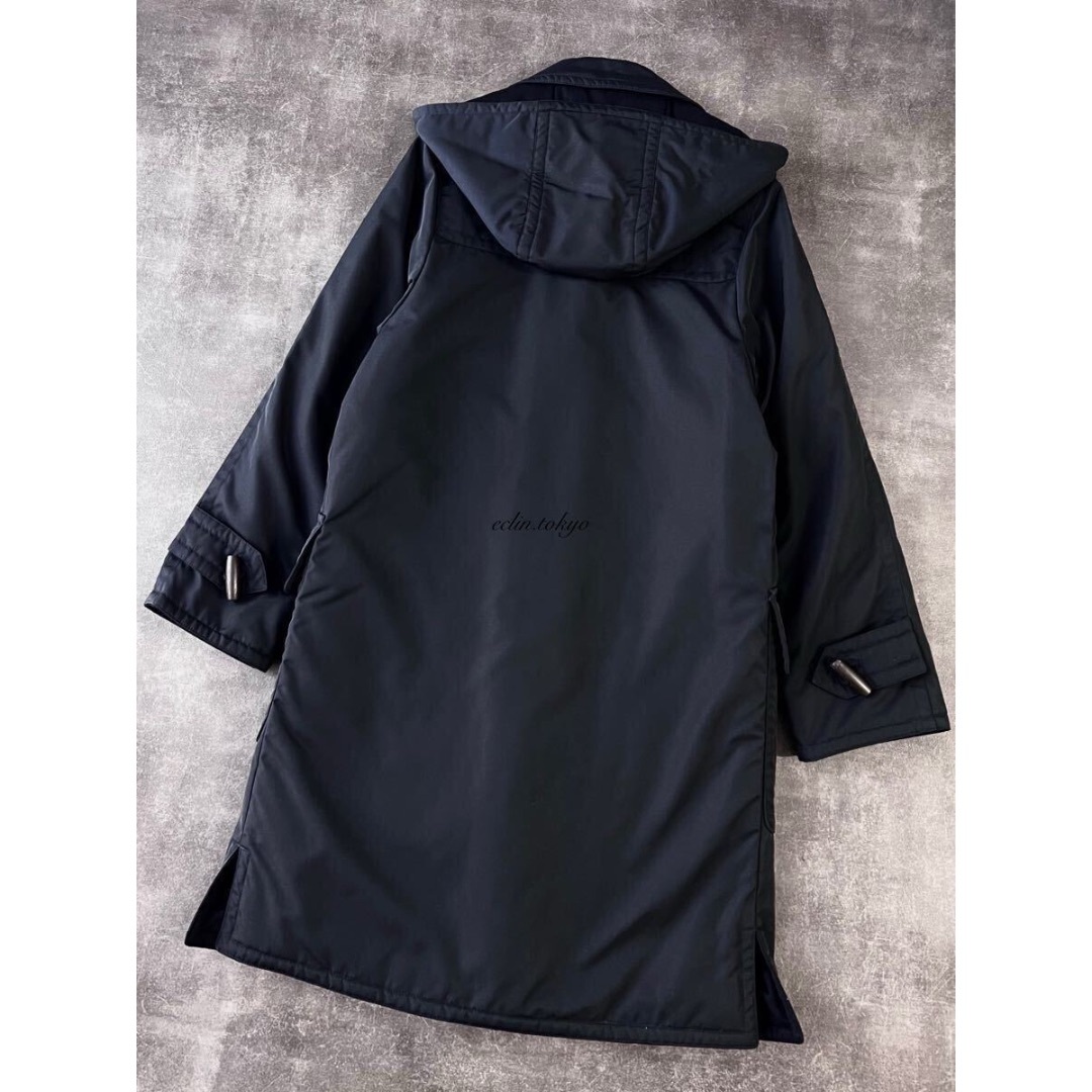 HERMES - HERMES 《裏地カシミヤウール》防風防塵 ダッフル コート