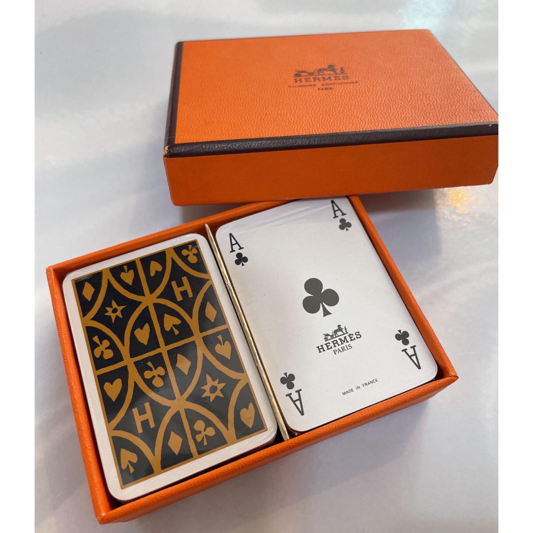 HERMES - 【箱付き】新品・未使用 HERMES エルメス トランプ ホワイト