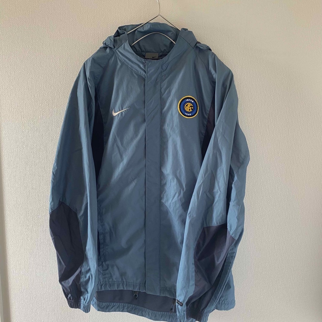 NIKE - 00sNIKEナイキインテルサッカーナイロンジャケットジャンパー
