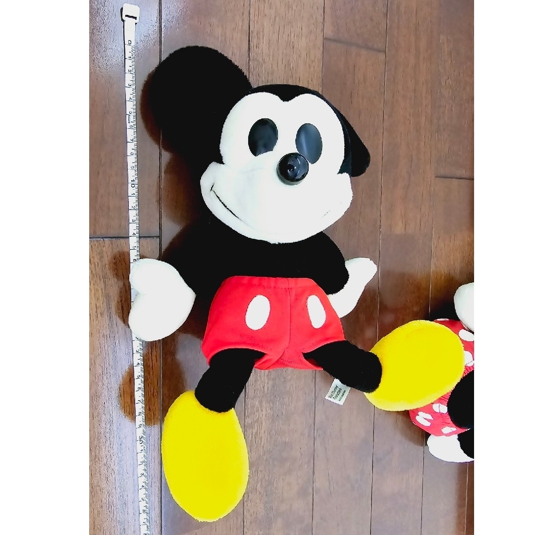 Disney - ミッキーミニー ぬいぐるみ セット ディズニー レトロ 東京