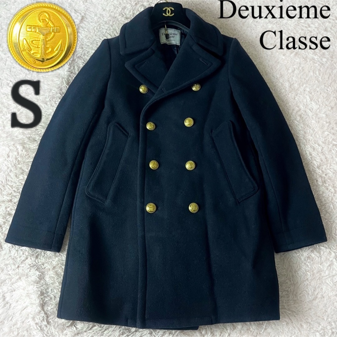 DEUXIEME CLASSE - 20 ドゥーズィエムクラス ウール メルトンPコート