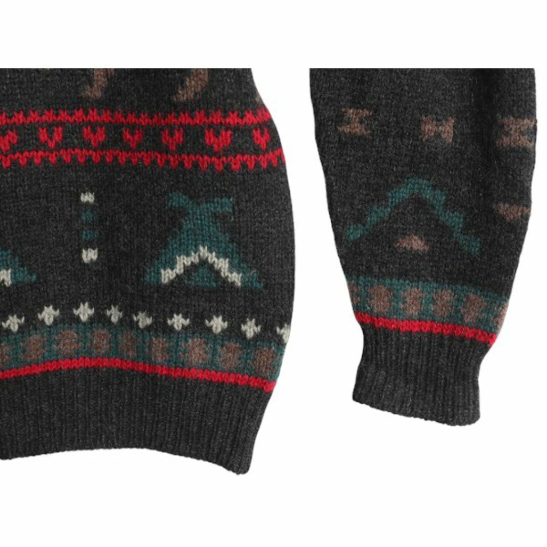 WOOLRICH - 80s ウールリッチ ノルディック 総柄 ウール ニット